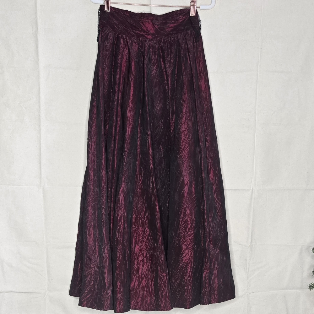 Hampton Nites 90s Vintage Crinkle Skirt